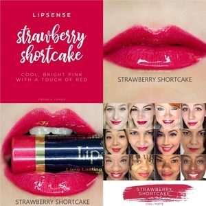SeneGence Makeup - Strawberry Shortcake Lipsense SeneGence Makeup - Strawberry Shortcake Lipsense